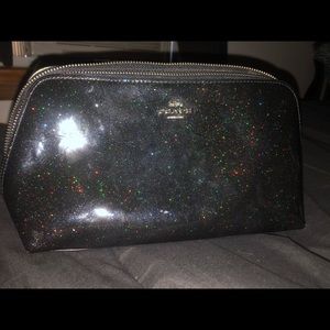 Coach Glitter Make-Up Bag